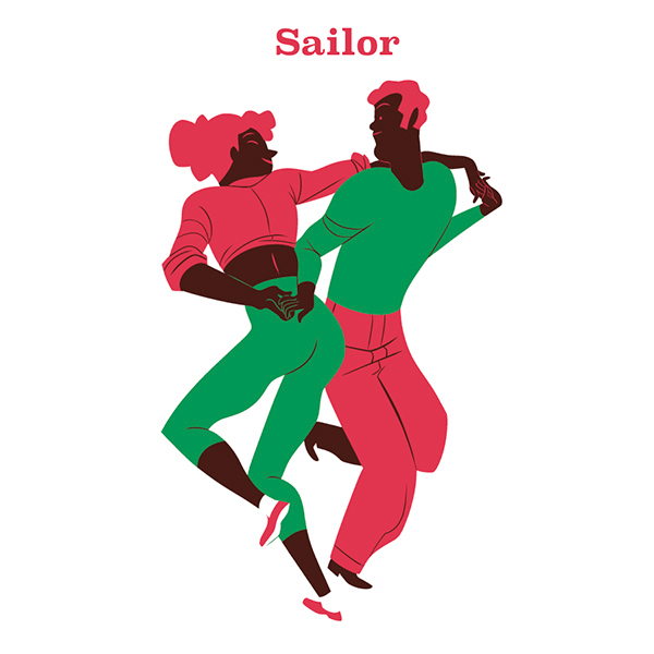 Lindy Hop Sailor Kicks