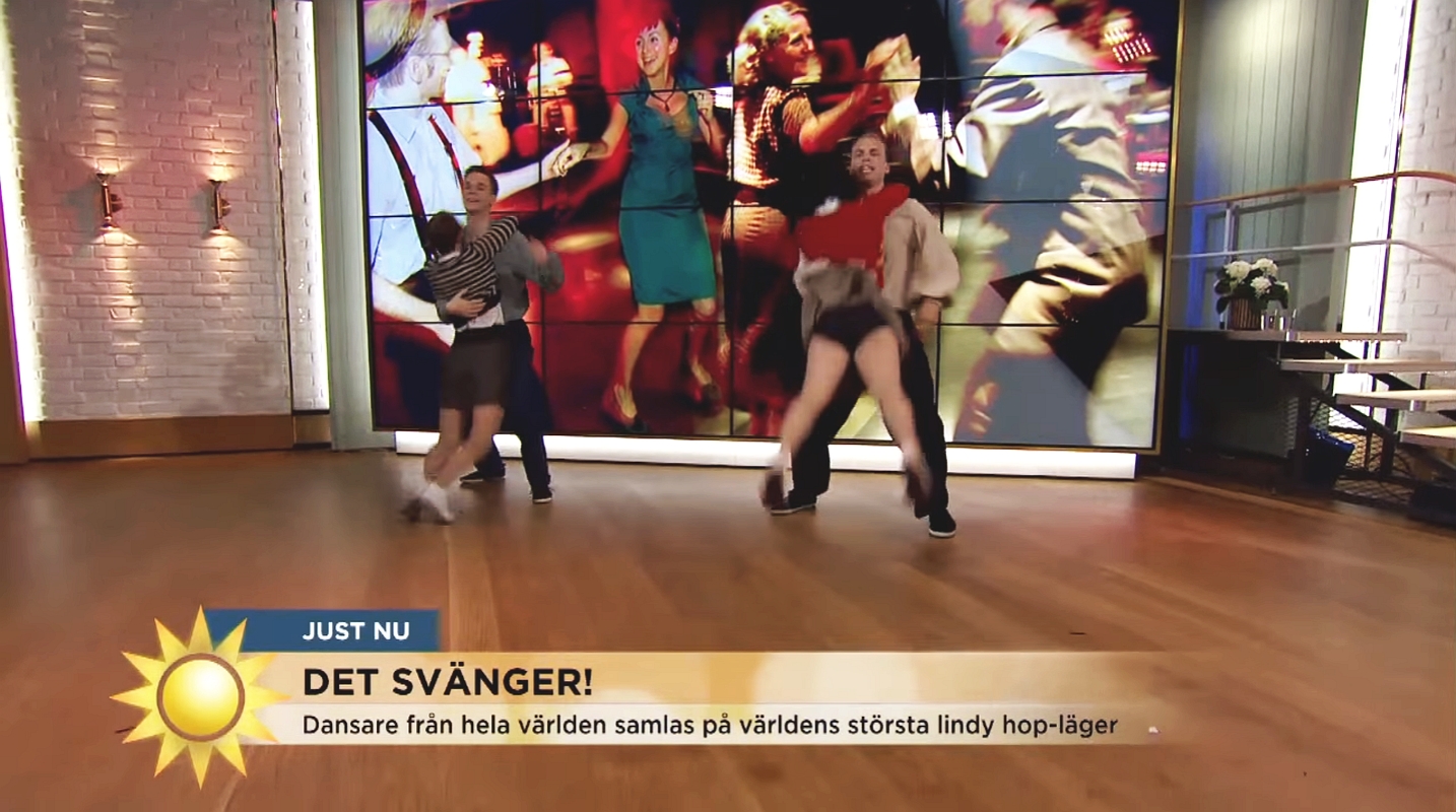 Harlem Hot Shots on Swedish TV