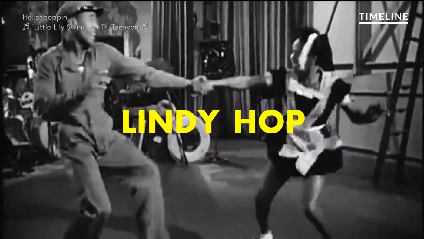 Swing Dance History by Timeline